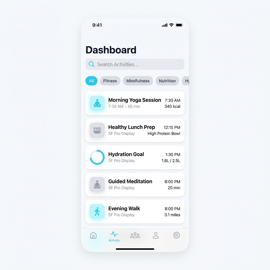 Moderne Mobile App
